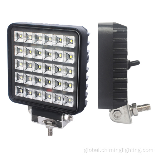 45w 30pcs Leds Square 4inches Truck Lights Flood Beam Truck Led Lights 24v Universal Led Lights 24v For Trucks Offroad Led Machine Work Light Square Led Work Lamp 25W 4x4 Emark Osram Chips 6000K Led Driving Light for Truck ATV Offroad Supplier